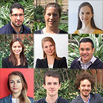 Nine young researchers