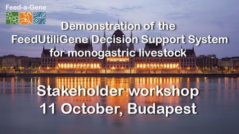 Feed-a-Gene stakeholder workshop: 11 October, Budapest