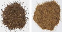 Rapeseed meal fractionation: coarse and fine fraction